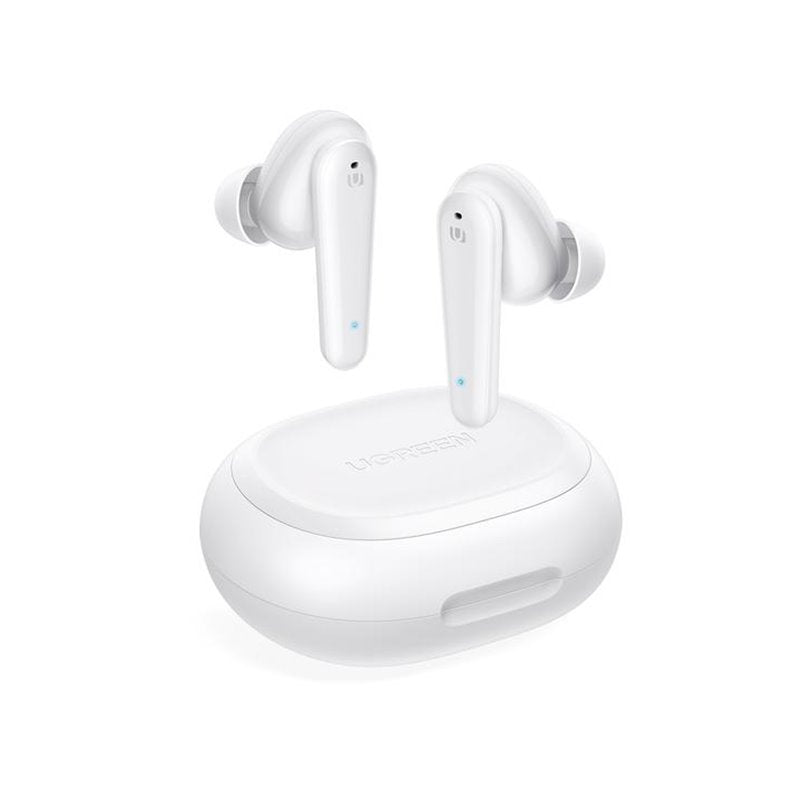 UGREEN HiTune T1 True Wireless Earbuds Bluetooth 5.0 Deep Bass Clear Calls Touch Control 27H Playtime USB-C Fast Charging White 80650 Ugreen