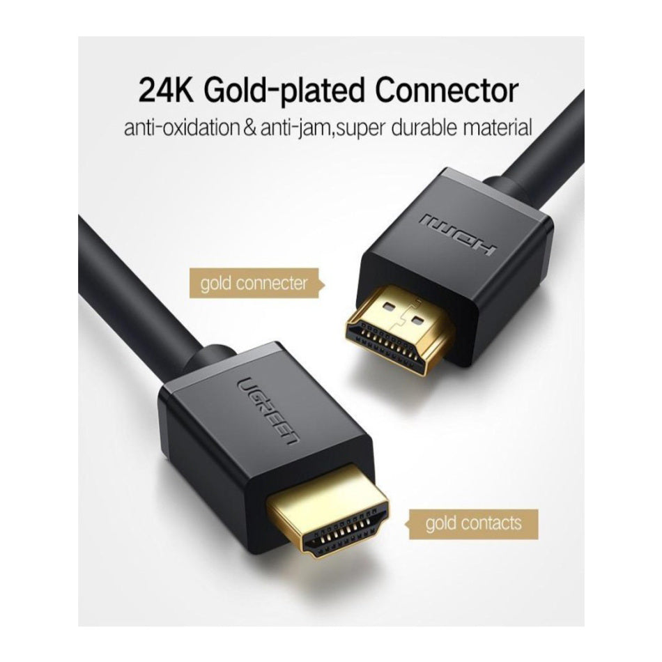 UGREEN 10M HDMI Cable High Speed with Ethernet Full Copper 4K UHD 1080P Video Audio HDTV Monitor Projector Gaming 10110 Ugreen