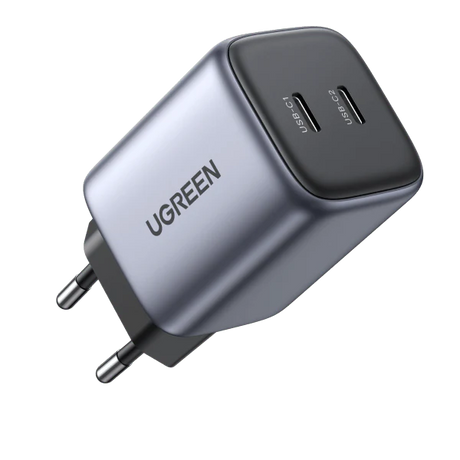 UGREEN 45W Nexode 2-Port USB C Charger GaN II Tech Galaxy S22 Ultra S21 MacBook Air iPhone 14 Pro Max Plus Wall (90573) Ugreen