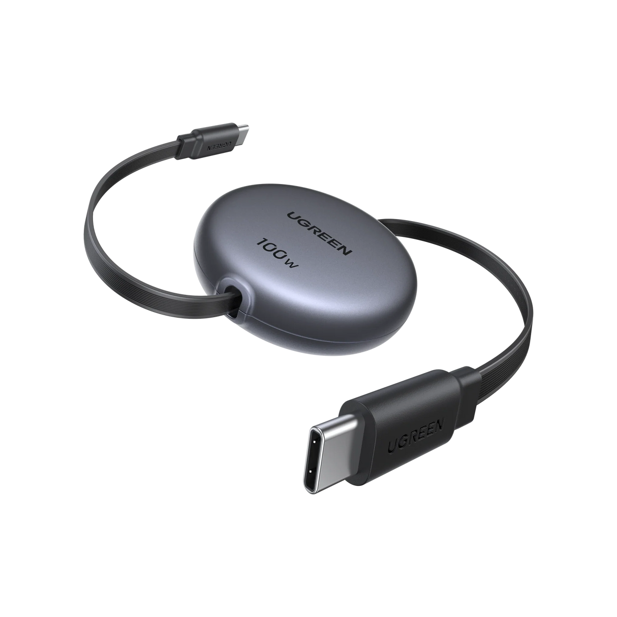 UGREEN USB-C to USB-C PD Fast Charging Retractable Cable 100W Max 1m (65905)