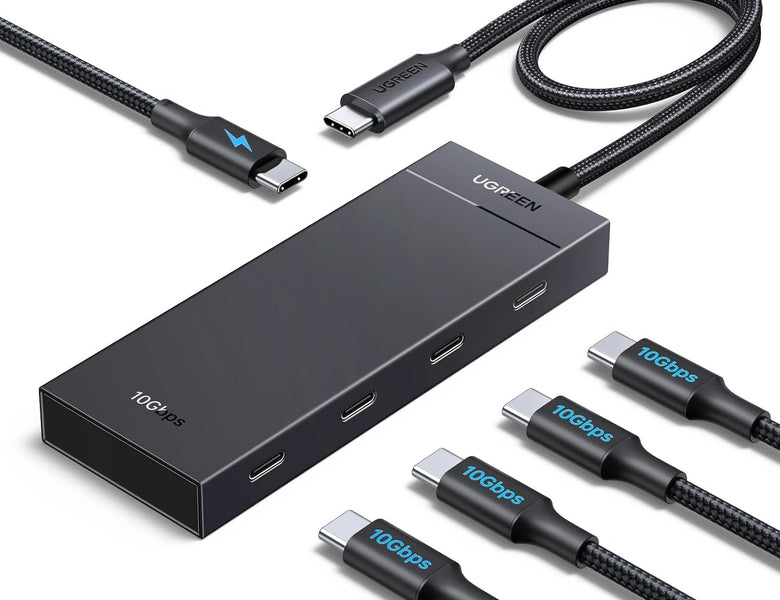 UGREEN multi-port USB-C hub for laptop connections