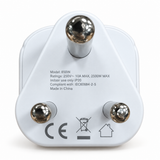 Elektrik Schuko-to-India Plug Adapter