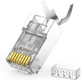 UGREEN Cat 7 Shielded Modular Plug Gold-plated 50U, 10 pcs (50634) - Ugreen India