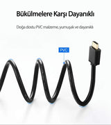 ইথারনেট সহ Ugreen 3m 4K HDMI 2.0 পুরুষ থেকে পুরুষ পূর্ণ কপার কেবল (10108)