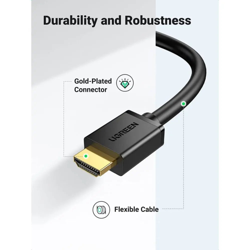 UGREEN 5m HDMI to DVI Cable Bi Directional DVI-D 24 1 Male to HDMI Male High Speed Adapter Cable 1080P Full HD Compatible for Raspberry Pi Roku Xbox One PS4 PS3 Graphics Card Nintendo Switch etc. (10137) - Ugreen India