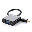 Mini DP to VGA, Ugreen Mini DisplayPort Thunderbolt Compatible to VGA Male to Female Adapter Black (10437) Ugreen