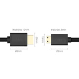 Ugreen 1.5m 4k@60Hz 2.0 Mini HDMI Male to HDMI Male Cable (11167) - Ugreen India