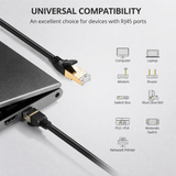 UGREEN 11273 Ethernet cable connected to a laptop
