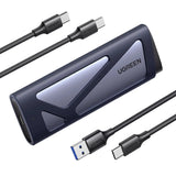 UGREEN M.2 NVMe SATA SSD Enclosure 10Gbps USB 3.2 Gen 2 M Key B Key External Case UASP Trim 2230 2242 2260 2280 (15813)
