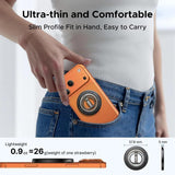 UGREEN MagSafe smartphone ring holder with 360° rotation, double-sided magnet, metal design, secure grip, and stand for iPhone(65819)