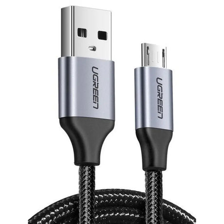 UGREEN 0.25M USB 2.0 A to Micro USB Cable Nickel Plating Aluminum Braid (60144) Ugreen India