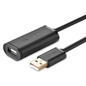 UGREEN USB 2.0 Active Extension Cable 30M Signal Booster Repeater A Male to Female Webcam Security Industrial (10326) Ugreen
