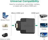 UGREEN মাইক্রো HDMI পুরুষ থেকে HDMI মহিলা অ্যাডাপ্টার - কালো (২০১০৬)