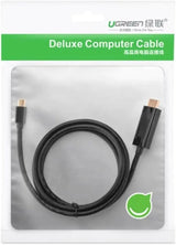 UGREEN 1.5M Mini DisplayPort Male to HDMI Male Cable 4K Thunderbolt 2 (20848) - Ugreen India