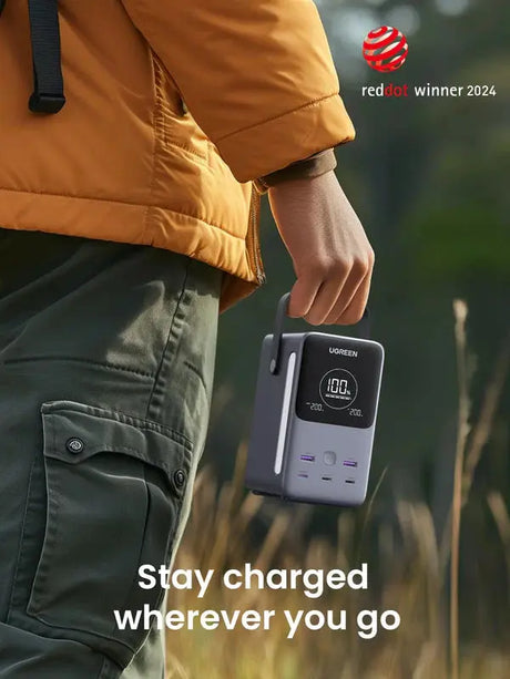 UGREEN 300W 48000mAh Power Bank with Smart Digital Display (25286) Ugreen
