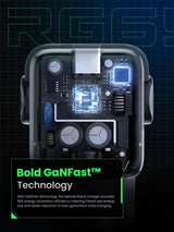 UGREEN Nexode RobotGaN 65W Charger (Black) - Ugreen India