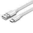 Ugreen 2m USB A 2.0 Male to USB C Male Cable Nickel Plated (60123) Ugreen