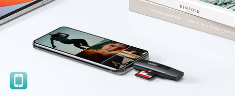 UGREEN 2-in-1 USB-C and USB-A SD/TF Card Reader - image 5