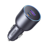 UGREEN 63W USB C Car Charger, PD 45W PPS + QC3.0 18W Fast Charging Adapter Compatible with iPhone 15/14/13 Series, iPad Pro, MacBook Air, Samsung Galaxy S25/S24 Ultra, Pixel, and More (35023) Ugreen