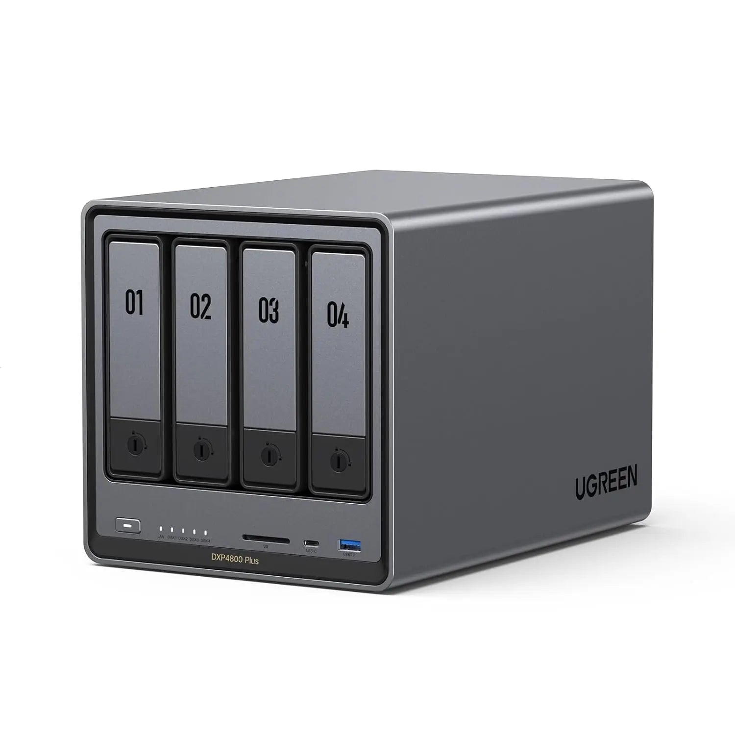 UGREEN NASync DXP2800 2ベイNAS UGREEN NAS 2 ベイ｜76TB大容量と30日間の安心お試し