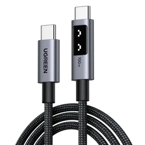 UGREEN Uno USB C Cable 2M 6ft 100W 20V 5A Fast Charging Type-C iPhone 16 15 MacBook Galaxy S25 S24 iPad LED Display (35512) Ugreen