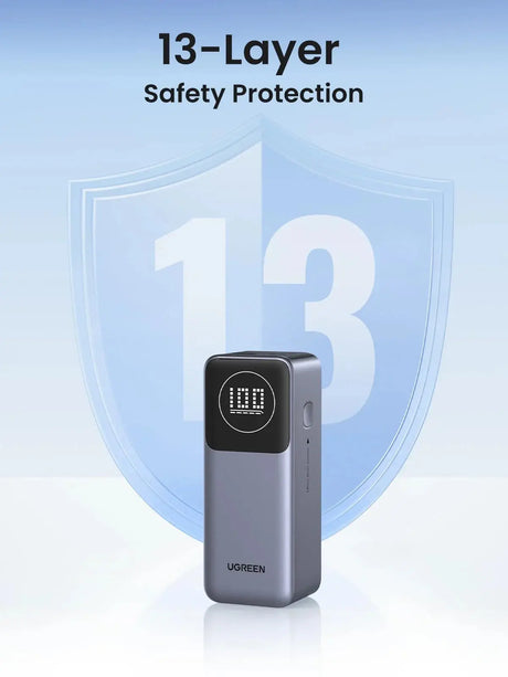 UGREEN Nexode Power Bank 12000mAh 100W with Smart Digital Display Ugreen