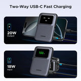 UGREEN Uno Magnetic Power Bank 5000mAh MagSafe Wireless Portable Charger USB C 20W iPhone 15 Pro Max 14 13 Black (35605B)