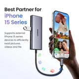 Ugreen 7 In 1 Usb C Multifunctional Adapter, 2*Hdmi, 2*Usb A 3.0, 3* Usb A 2.0, 1*100W PD (35897) - Ugreen India