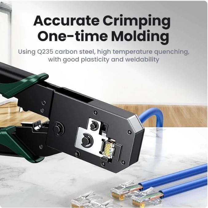 UGREEN NW304 accurate crimping for Ethernet RJ45 connectors