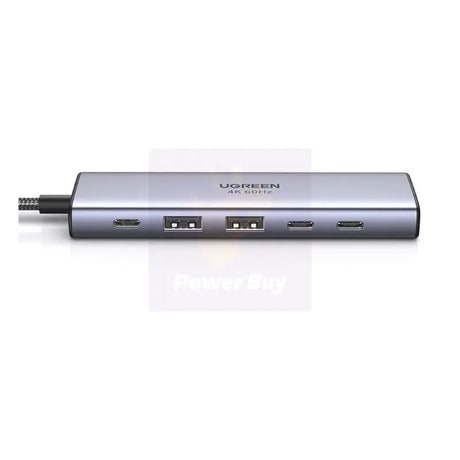Ugreen 6 In 1 Usb C Multifunctional Adapter, USB-C TO HDMI+2*USB-A 3.2+2*USB 3.2 C+PD Power (35999) - Ugreen India