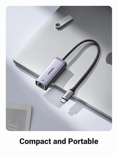 UGREEN USB C to Ethernet Adapter to 10 100 1000 Mbps Gigabit LAN Network Adapter RJ45 Internet Adapter Compatible with Nintendo Switch Laptop PC MacBook Surface XPS and More Ugreen India