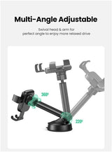 Ugreen Gravity Mobile Phone Holder with Suction Cup, Black (60990B)