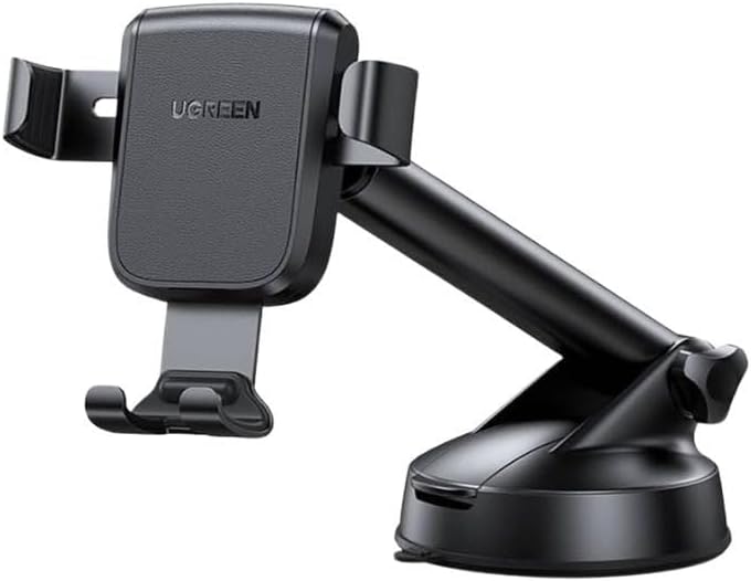 Ugreen Gravity Mobile Phone Holder with Suction Cup, Black (60990B)