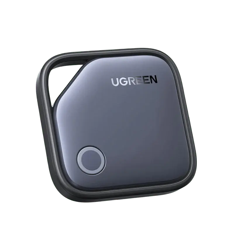 UGREEN FineTrack Smart Finder Apple Find My Compatible 2-Year Battery Bluetooth Tracker Key Luggage Passport Alarm Tag (45297)