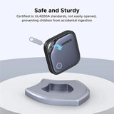UGREEN FineTrack Smart Finder Compatible with Apple Find My (iOS Only) 2-Year Replaceable Battery Bluetooth Tracker Tags, Item Finder Smart Tag for Key Luggage Passport with Alarm& Left-Behind Remind (45297) Ugreen