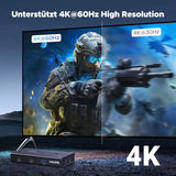 UGREEN HDMI KVM Switch 4K 60Hz USB A C 3.0 2 Input 1 Output PS5 PS4 Xbox Laptop Keyboard Mouse Desktop Controller (45452)