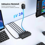 UGREEN HDMI KVM Switch 4K 60Hz USB A C 3.0 2 Input 1 Output PS5 PS4 Xbox Laptop Keyboard Mouse Desktop Controller (45452)