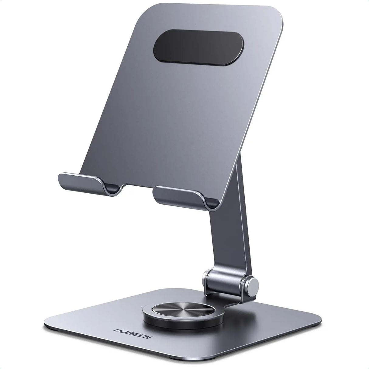 UGREEN Tablet Stand Holder for Desk 360° Rotating Base Aluminum Tablet Holder Adjustable Multi-Angle Home Office Accessories Compatible with iPad Pro Air Mini 13 12.9 11 Inch (45860) Ugreen