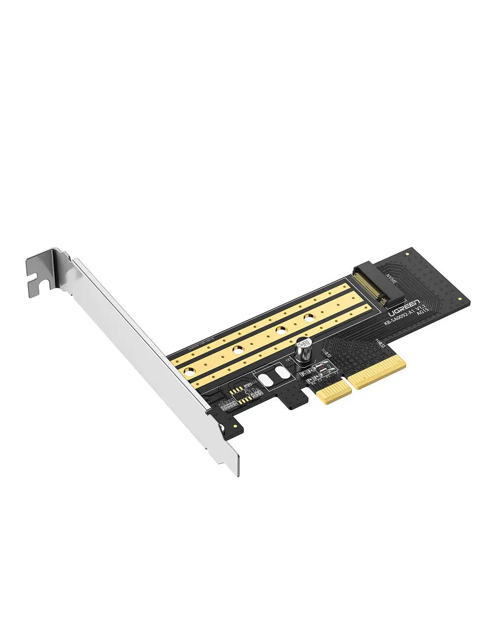 UGREEN M.2 NVMe to PCIe 3.0 x4 Adapter Card M-Key SSD 2280 2260 2242 2230 Desktop PCI Express Converter Card 70503