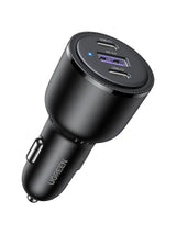 UGREEN 69W USB-C Car Charger 3-Port Fast Charging PD 45W 20W QC 18W iPhone 13 12 11 iPad MacBook Galaxy Pixel 20467