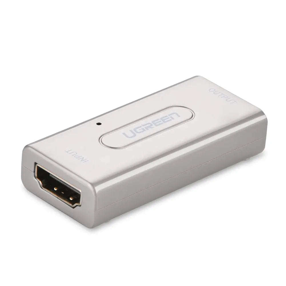 UGREEN HDMI Extender Active Repeater Booster Video Audio 1080P 50M Range Zinc Alloy Case Signal Amplifier Cable (40265)