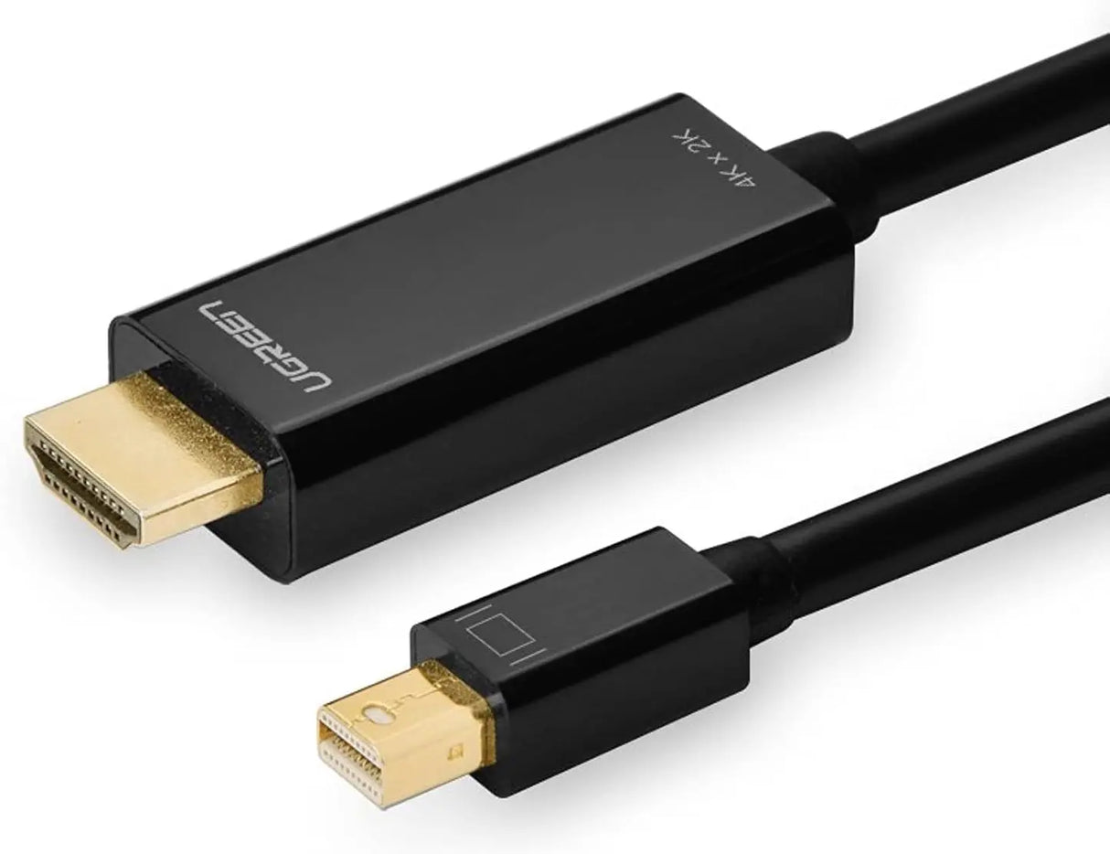 UGREEN 1.5M মিনি ডিসপ্লেপোর্ট পুরুষ থেকে HDMI পুরুষ কেবল 4K থান্ডারবোল্ট 2 (20848)