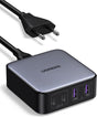 UGREEN Nexode 65W 4 Ports USB C Fast Desktop Charger with GaN II Tech Compatible with iPhone 17 Pro Max Air 16 15 14 13 12 MacBook Pro Air iPad Galaxy S25 Ultra S24 S23 (90747) Ugreen