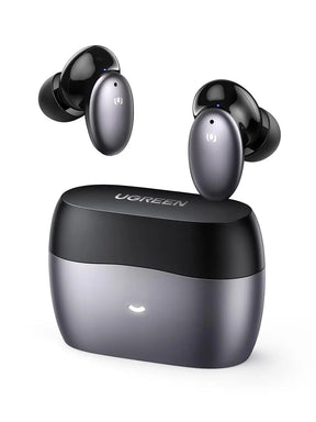 UGREEN HiTune X6 ANC True Wireless Earbuds Bluetooth 5.1 Active Noise Cancelling Deep Bass Clear Calls 26H Playtime USB-C Black 90242 Ugreen