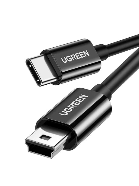 Ugreen 1M USB C to Mini USB Male to Male Cable for Digital Camera, MP3 Player and more Mini B USB Devices (50445) Ugreen India