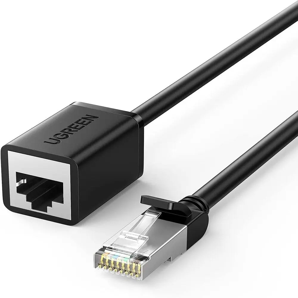 UGREEN Cat6 Ethernet Extension Cable 3M F/UTP RJ45 Male to Female 1000Mbps Gigabit Router PS5 Xbox Smart TV PC (11282)