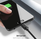 UGREEN 2M USB 3.0 A मेल टू टाइप C मेल केबल निकेल प्लेटिंग चार्जिंग एडाप्टर, स्मार्टफ़ोन के लिए (20884)