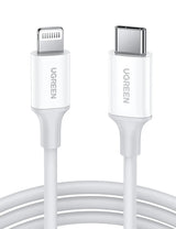 UGREEN USB-C to Lightning Cable 1M MFi-Certified PD Charging Rubber Shell iPhone Xs Max XR X 8 iPad Pro Air MacBook (10493)