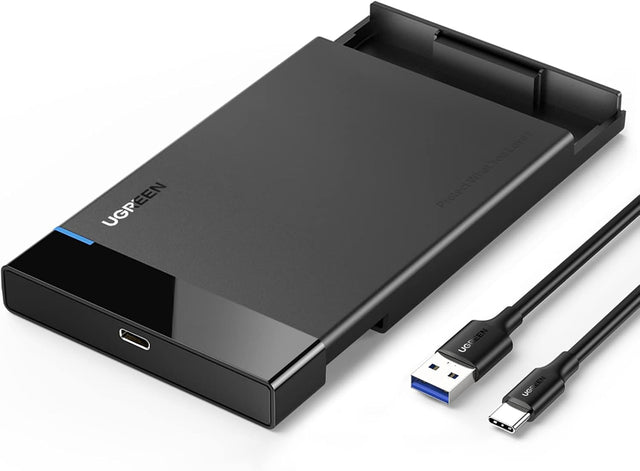 UGREEN 2.5 Inch SATA Hard Drive Enclosure, USB-C - image 1