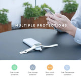 UGREEN MFi Certified Wireless Apple Watch Charger Magnetic Portable Travel Charger Series 1-5 All Sizes White 50944
